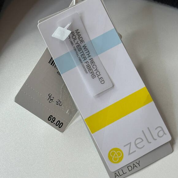 Zella Fleece Hoodie Black with Thumbholes Women XS NWT After Workout - Picture 12 of 12